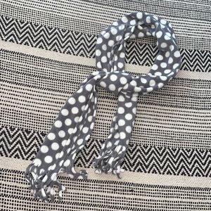 polka dot scarf